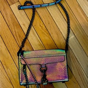Rebecca Minkoff limited edition iridescent mini mac